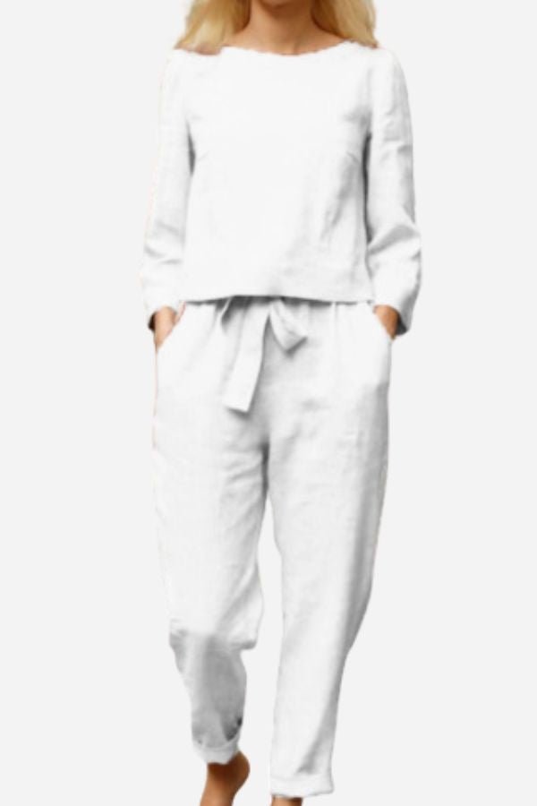 Retro Linen Two - Piece Set - Zeitloses Design! - Livezo
