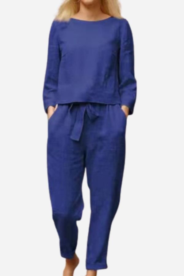 Retro Linen Two - Piece Set - Zeitloses Design! - Livezo