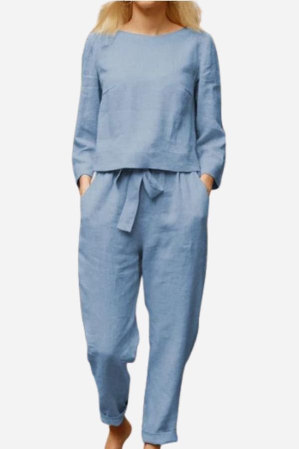 Retro Linen Two - Piece Set - Zeitloses Design! - Livezo