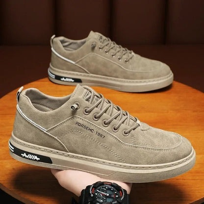 Retro Style Suede Sneakers for Men - Harren Cole