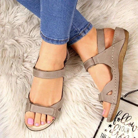 RetroWalk Komfort Retro Orthopädische Sandalen - Livezo