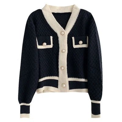 Rosina - Neuer koreanischer Strickpullover mit langen Ärmeln und lockerer - Livezo
