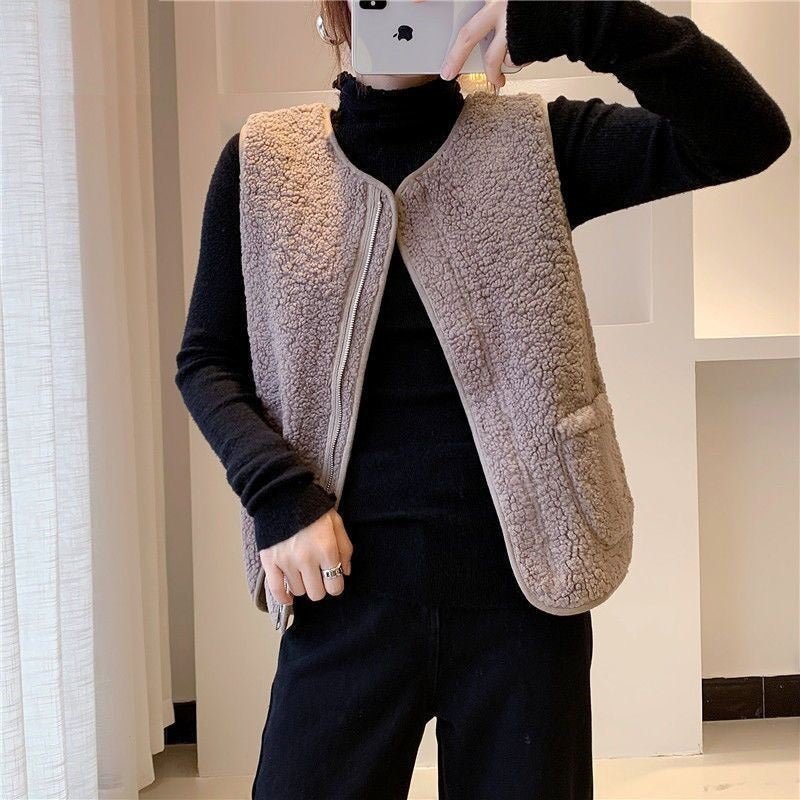 Samuela - Leichte Fleece - Weste mit Reißverschluss für Damen - Livezo