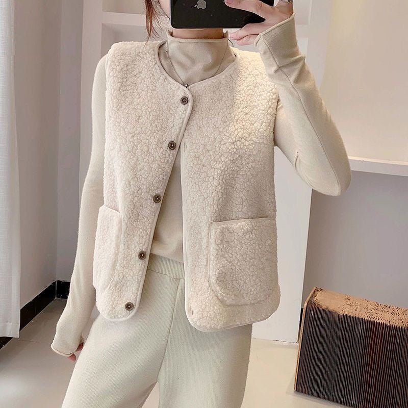 Samuela - Leichte Fleece - Weste mit Reißverschluss für Damen - Livezo