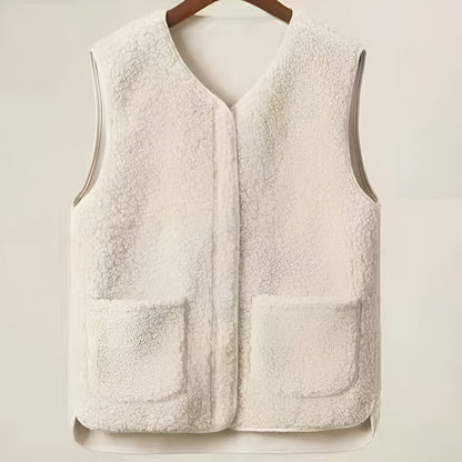 Samuela - Leichte Fleece - Weste mit Reißverschluss für Damen - Livezo