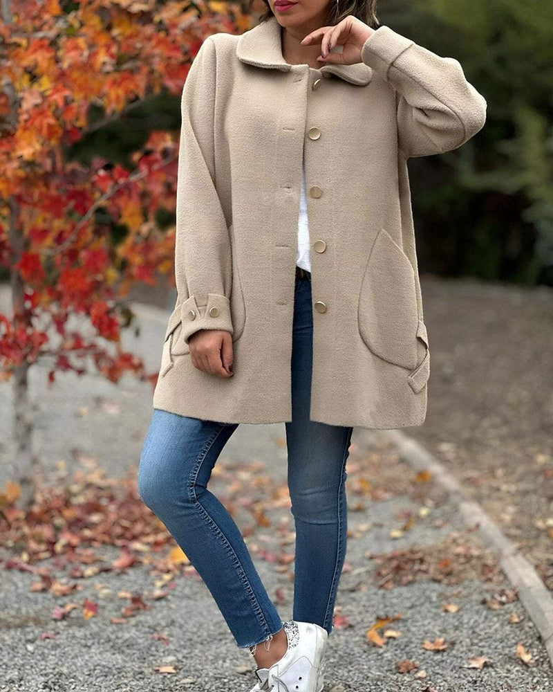 Schicke Seitliche Knoten Elegante Leichte Jacke - Livezo