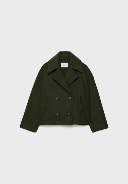 Schicke zweireihige kurze Jacke - Livezo