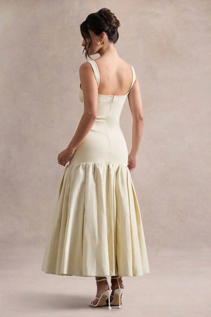 Schickes Damen - Elegantes Midikleid - Livezo