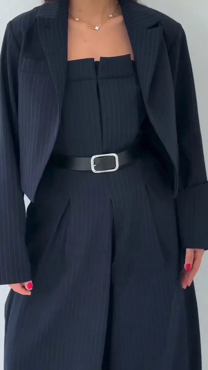 Schickes leichtes Damenjacken - Set - Livezo