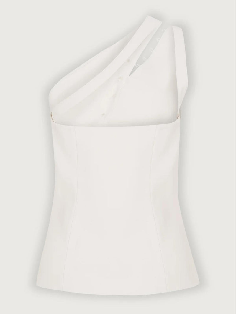 Schickes One - Shoulder - Top mit Knopfdetail - Livezo