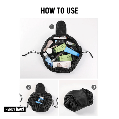 Schickes weiches Canvas - Make - up - TaschOrganizer - Livezo