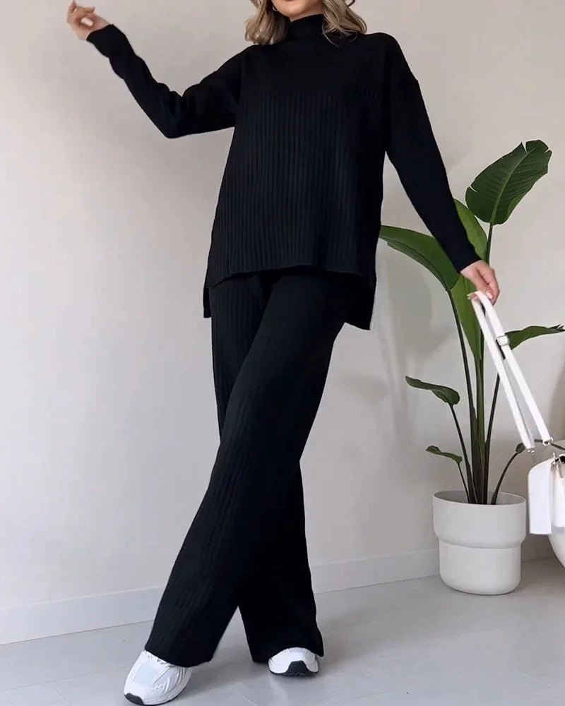 Schickes zweiteiliges Set mit Schlitz für lässigen Alltagsstil - Livezo