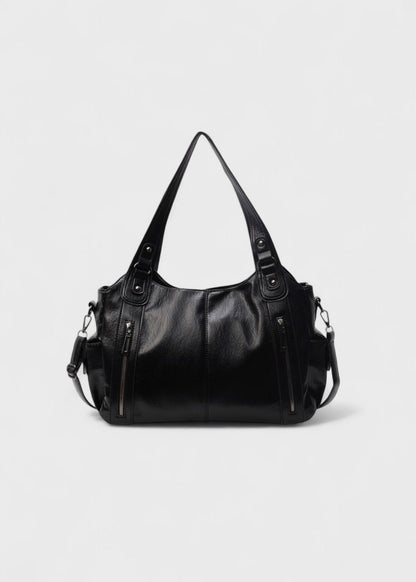 Schlanke Minimalistische Leder - Umhängetasche - Livezo