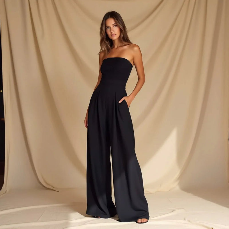 Schmeichelhafter stilvoller Jumpsuit für Damen - Livezo