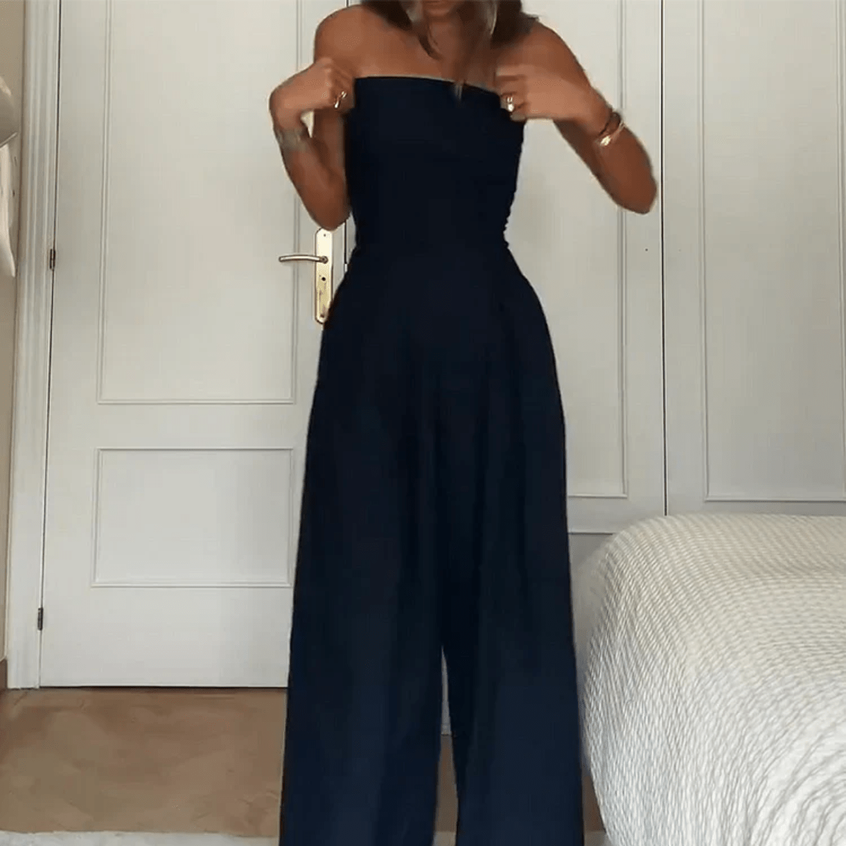 Schmeichelhafter stilvoller Jumpsuit für Damen - Livezo