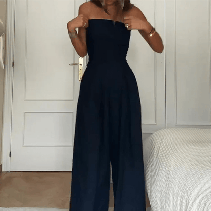 Schmeichelhafter stilvoller Jumpsuit für Damen - Livezo