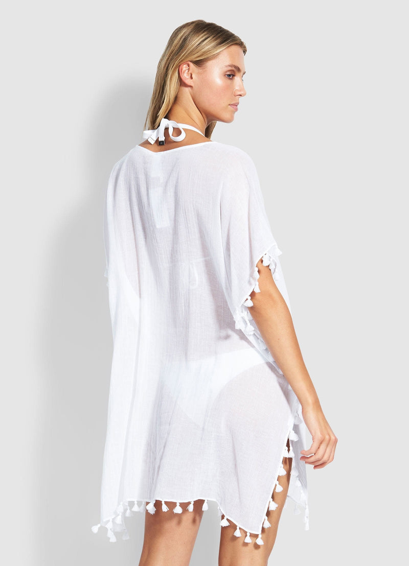 Leichter Badebekleidungs-Cover-Up aus Polyester