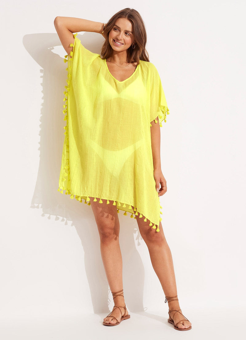 Leichter Badebekleidungs-Cover-Up aus Polyester