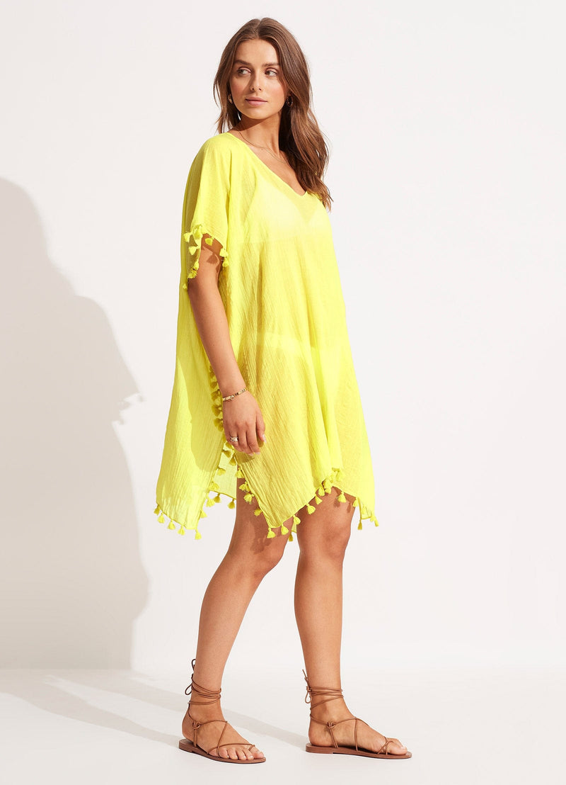 Leichter Badebekleidungs-Cover-Up aus Polyester