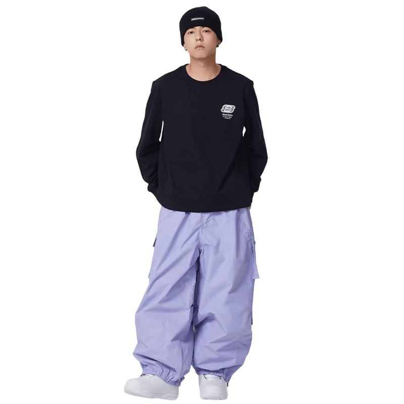 Searipe - 3L Monochrome Baggy Cargo - Hosen - Herren - Livezo