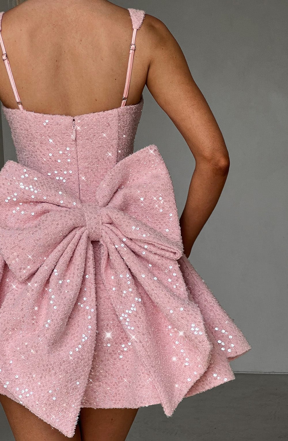 Seraphina | Ballerina Blush Mini Kleid - Livezo