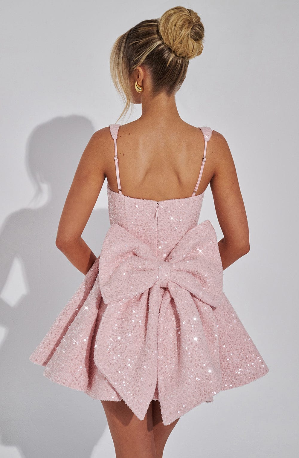 Seraphina | Ballerina Blush Mini Kleid - Livezo