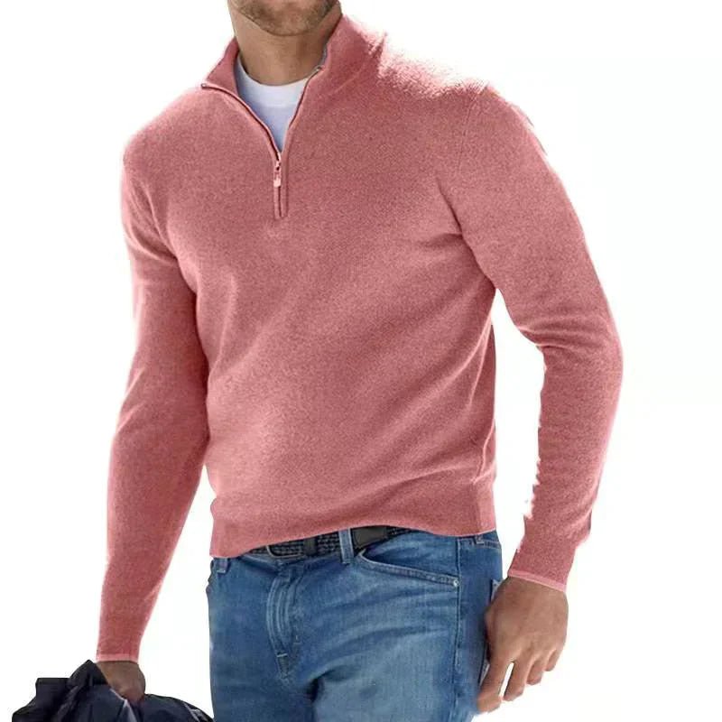 Simone - Herren Pullover mit Reißverschluss - Livezo