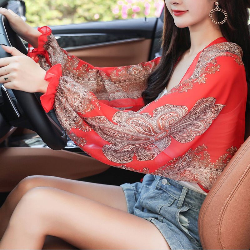 Sleeve Scarf Ultraleichte atmungsaktive sonnensichere Ärmel - Schal - Livezo