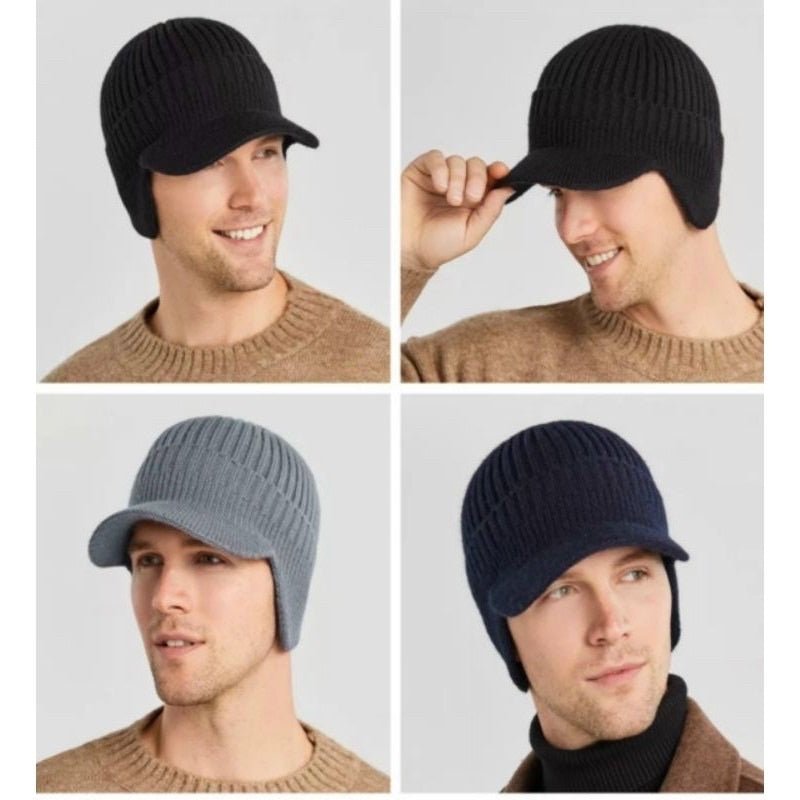 SnugEar Beanie | Outdoor Elastisch Warm Ohrenwärmer Strickmütze - Livezo