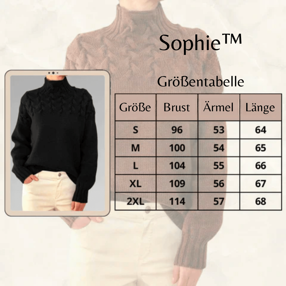 Sophie - Eleganter und warmer Rollkragenpullover - Livezo