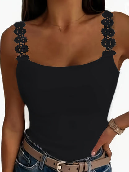 Sophie - Modisches Damen - Top aus floraler Spitze - Livezo