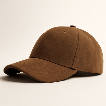 Suede Adjustable Brim Cap - Harren Cole