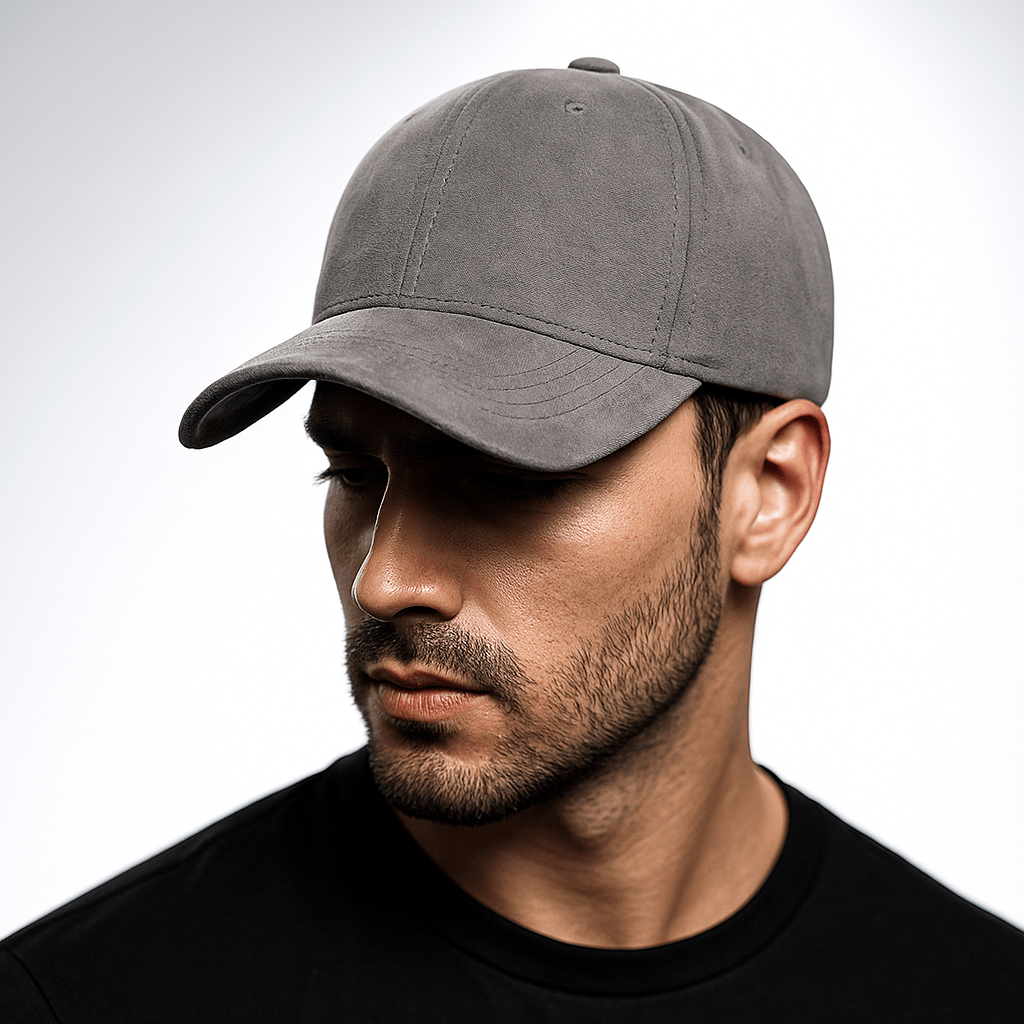 Suede Adjustable Brim Cap - Harren Cole