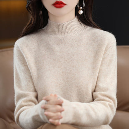 Theresa - Bequemes Sweatshirt mit hohem Halsausschnitt - Livezo
