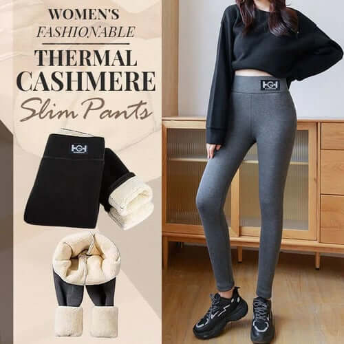 Thermal Cashmere Pants - Bleib warm und stilvoll! - Livezo