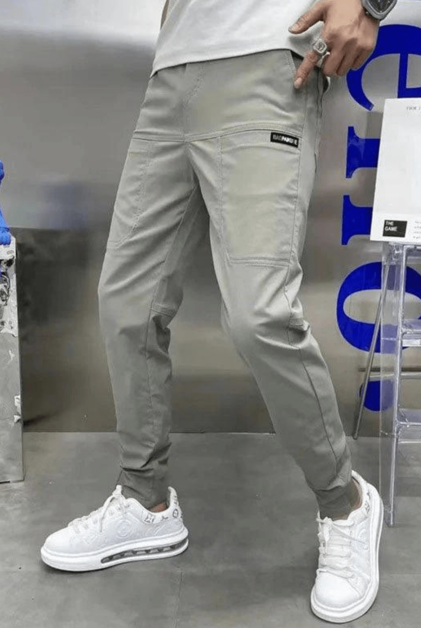 Thomas | Herren Cargo Hose | Bequeme Stretch - Hose - Livezo