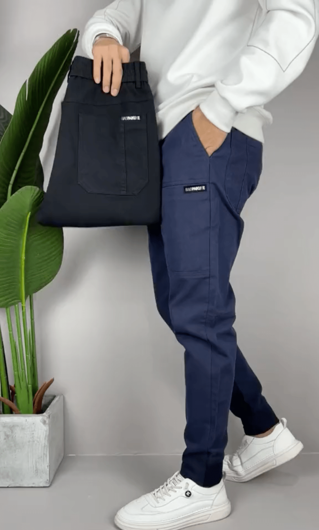 Thomas | Herren Cargo Hose | Bequeme Stretch - Hose - Livezo
