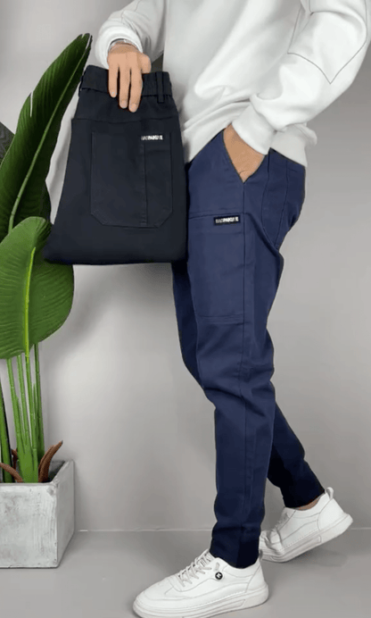 Thomas | Herren Cargo Hose | Bequeme Stretch - Hose - Livezo