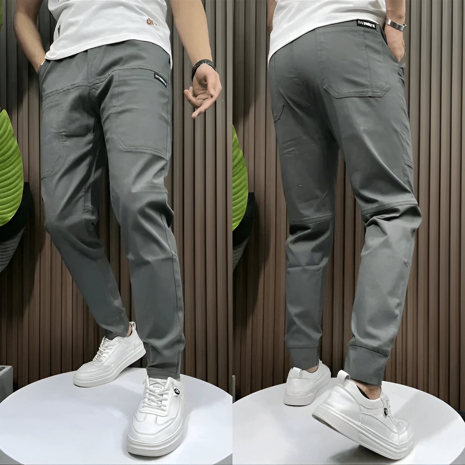 Thomas | Herren Cargo Hose | Bequeme Stretch - Hose - Livezo