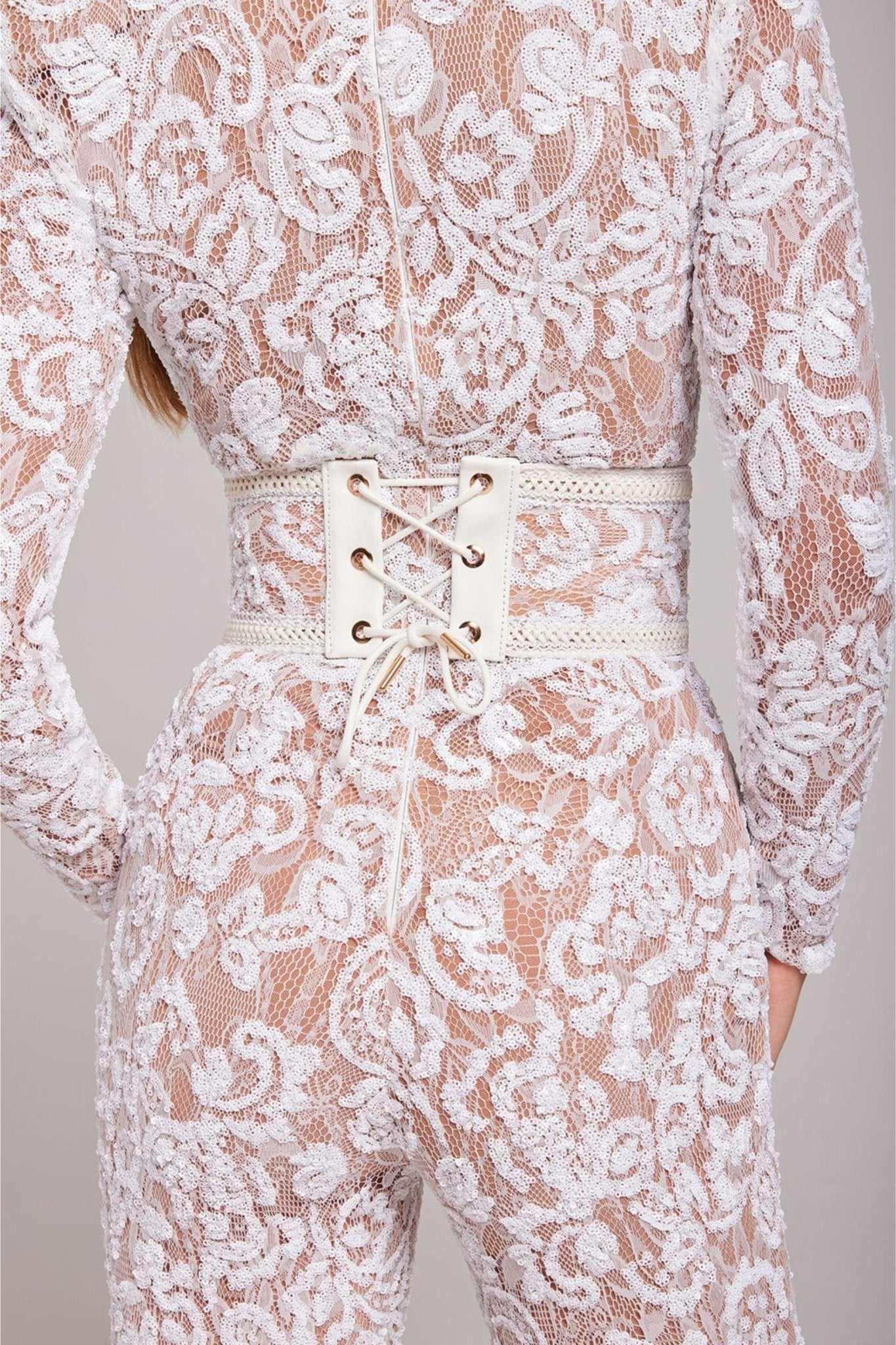 Tonifa - Eleganter Spitzen Jumpsuit - Livezo