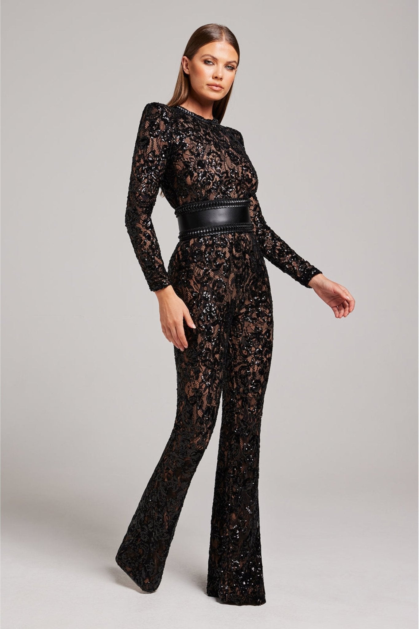 Tonifa - Eleganter Spitzen Jumpsuit - Livezo