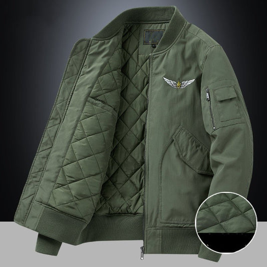 Trendy Casual Fleece Jacket for Men - Bleib warm, bleib stilvoll! - Livezo