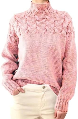 Turtleneck Sweater - Eingehüllt in Wärme, mühelos gestylt - Livezo