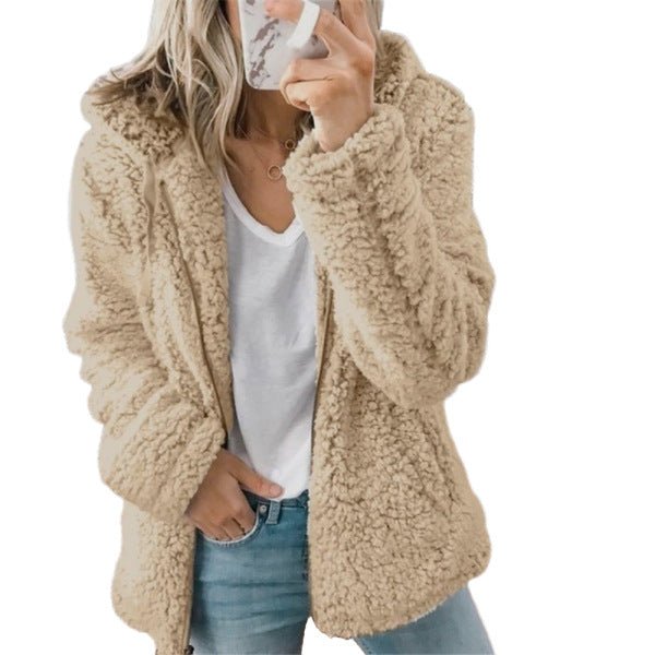 Ulla - Warmer Teddy Fleece Plüschmantel für Damen – Locker und Gemütlich - Livezo