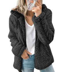 Ulla - Warmer Teddy Fleece Plüschmantel für Damen – Locker und Gemütlich - Livezo