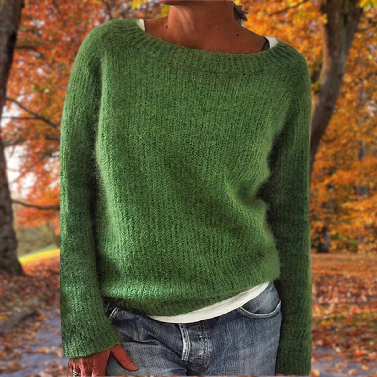 Valentina - Klassischer Pullover aus Wolle - Livezo