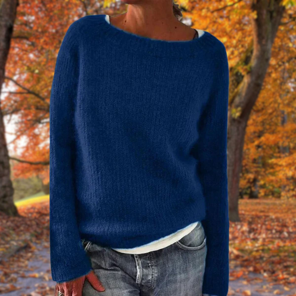 Valentina - Klassischer Pullover aus Wolle - Livezo