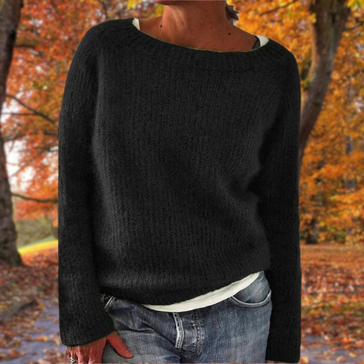 Valentina - Klassischer Pullover aus Wolle - Livezo