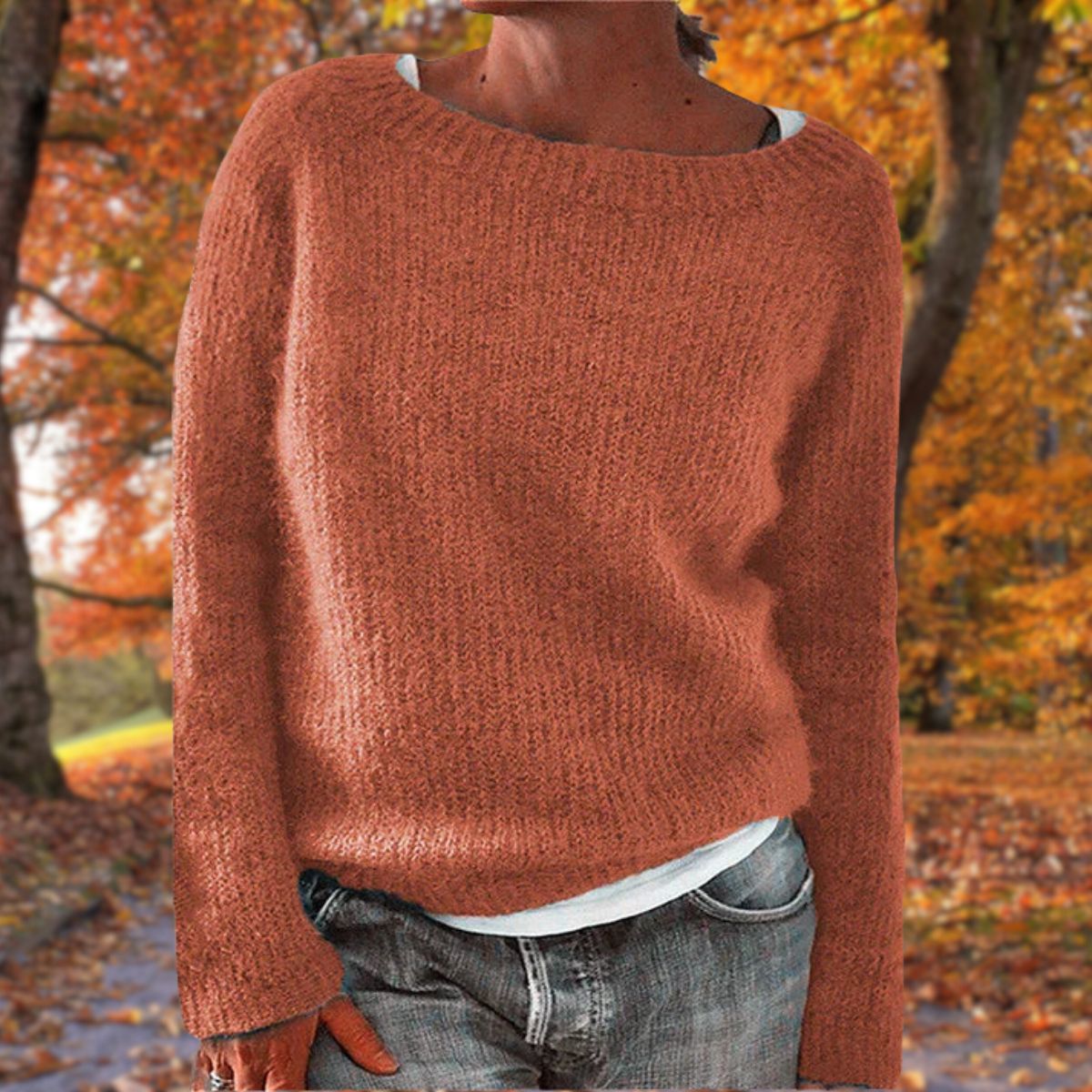Valentina - Klassischer Pullover aus Wolle - Livezo