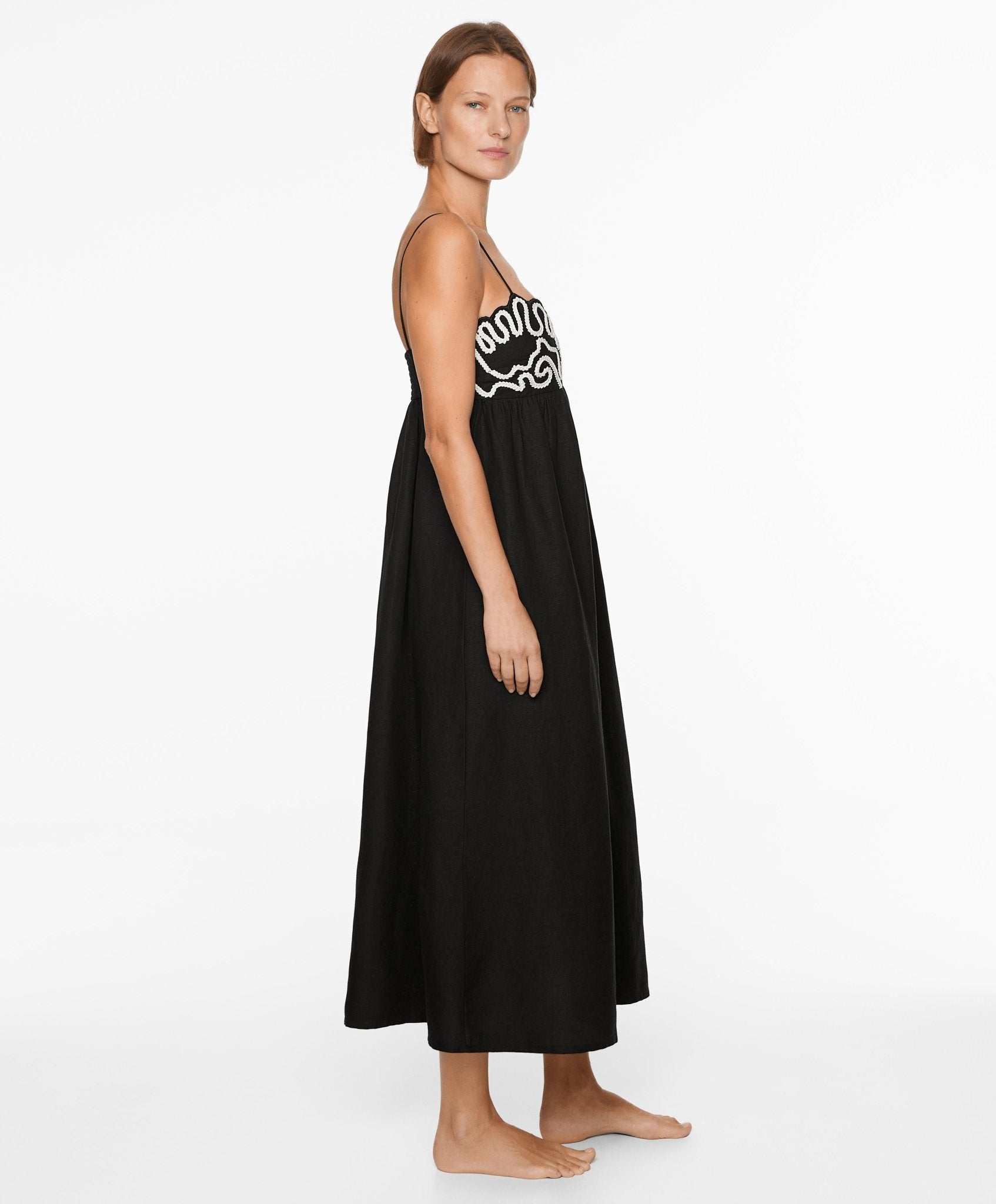Velmira Maxikleid – Stilvoll durch den Sommer schweben! ☀️ - Livezo